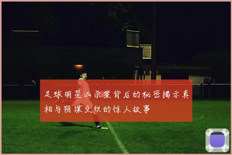 足球明星凶杀案背后的秘密揭示真相与阴谋交织的惊人故事