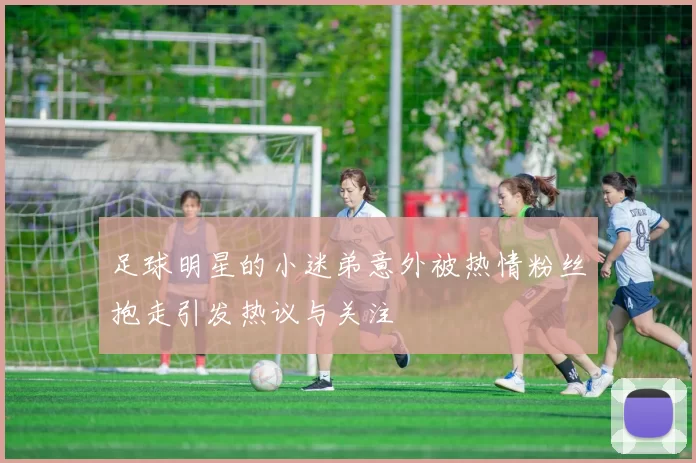 足球明星的小迷弟意外被热情粉丝抱走引发热议与关注